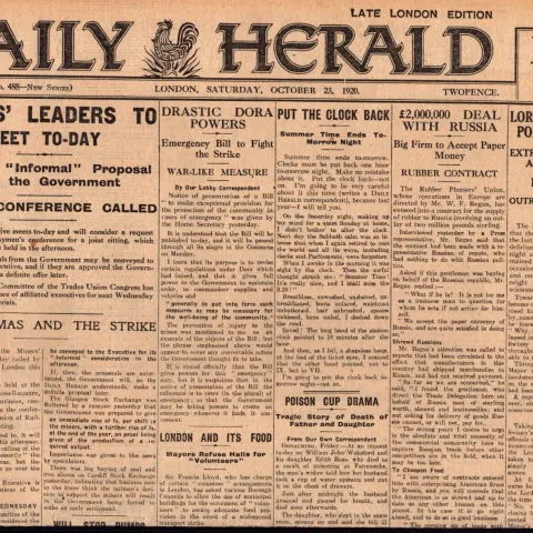 Irish War of Independence Lord Mayor of Cork on Deaths Door 1920-J.