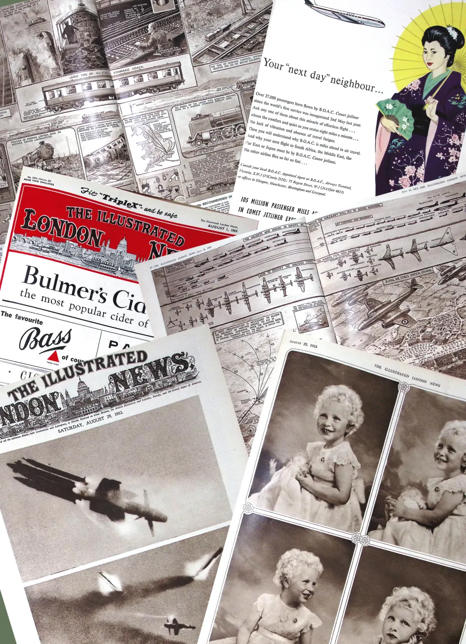 Illustrated London News 73 Years Old Bound 1953 July-Sept Over 500 Pages.