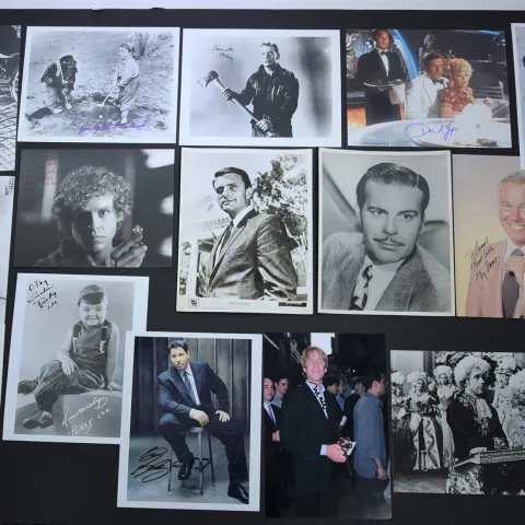 Film Actors & Actresses Original Signatures