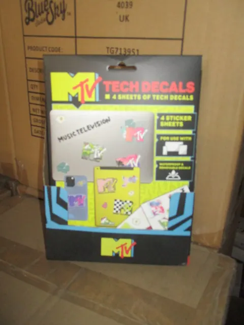 100 MTV Sticker Decals Sets