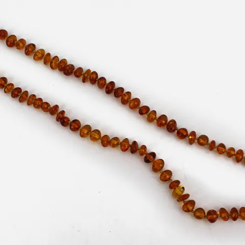 Amber Bead Necklace