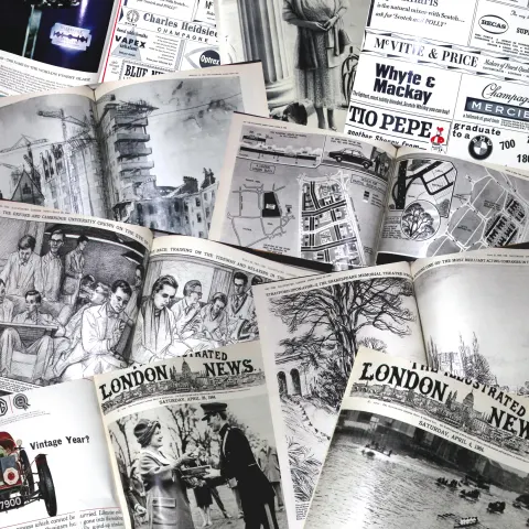 Illustrated London News Removeable Issues 1964 Jan-April Original Folder.