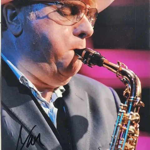 Van Morrison Original Signature