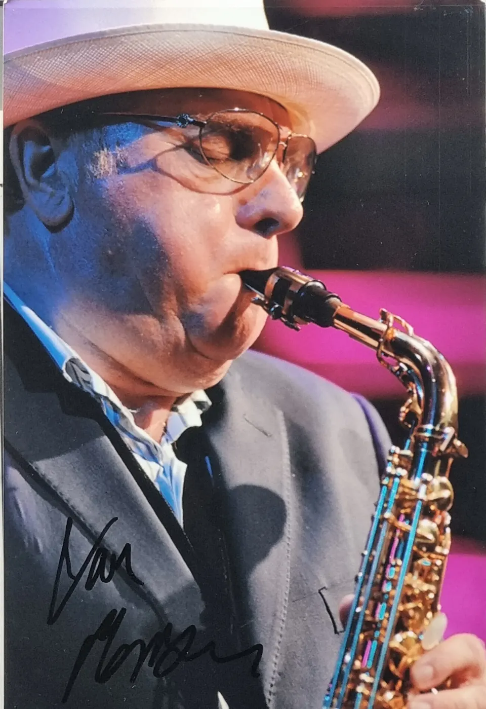 Van Morrison Original Signature