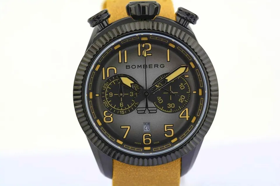 Bomberg/Chronograph Bolt-68 - New - Gentlemen's Steel Wristwatch