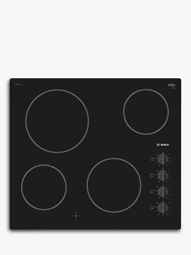 Bosch Serie 2 PKE611CA1E Electric Ceramic Hob, Black