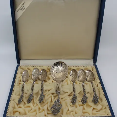 Early 20th c. Norwegian Silver Spoons by Thorvald Marthinsen Sølvvarefabrik