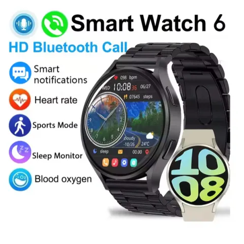 Smartwatch With Bluetooth Calling & Music, Heart Rate, Blood Pressure & Sleep Monitoring