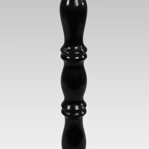 Early 20th c. Ebonized Wooden Pedestal