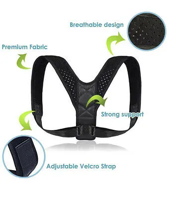 Gritin Back Support/Posture Corrector RRP 27.99