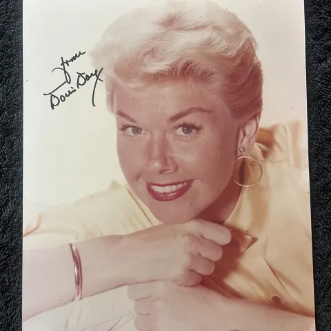 Doris Day Signed
