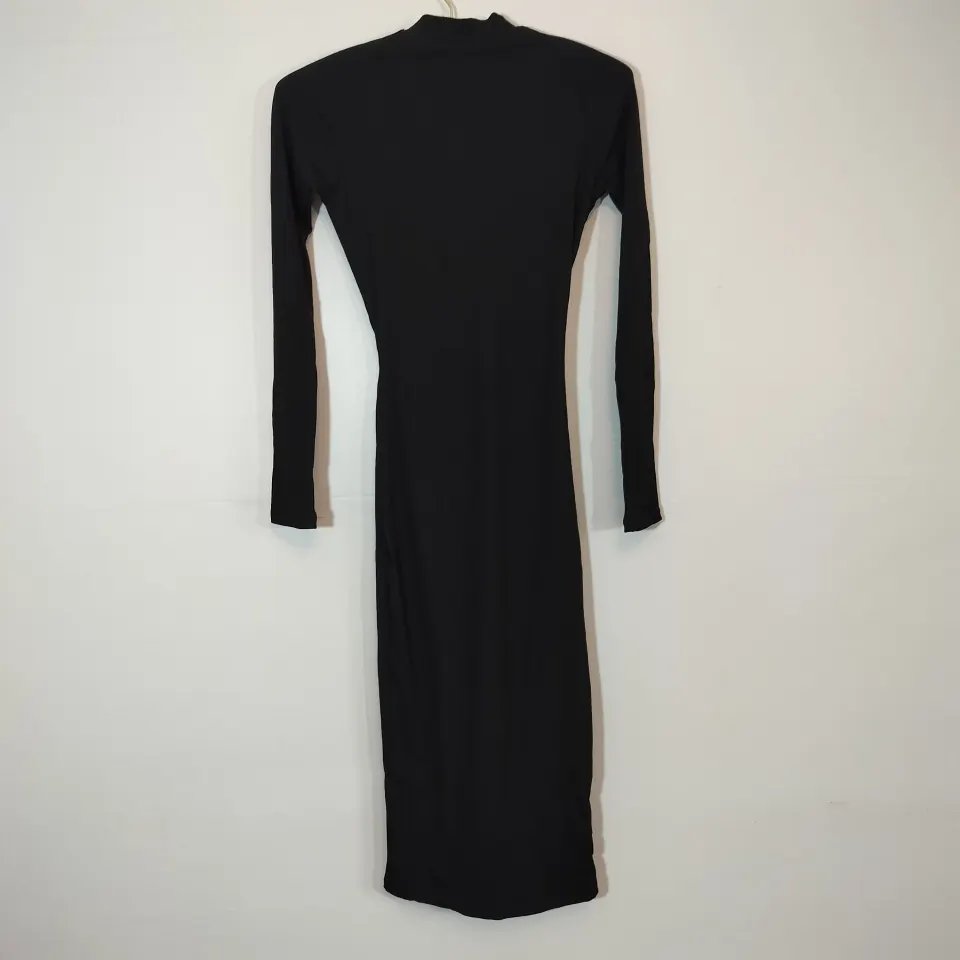 Wholesale Job Lot x 25 Black Bodycon RIbbed Dresses Brand New