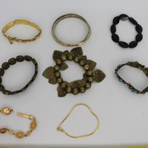 Collection of 8 Bracelets