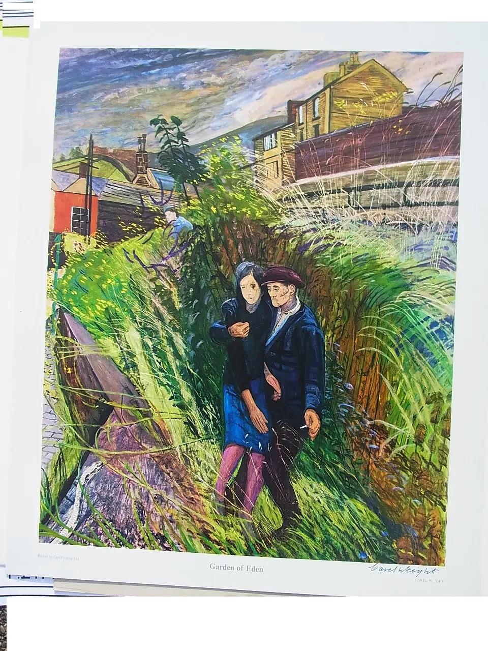 Carel Weight' The Snake' Signed Litograph