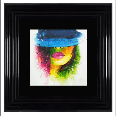 Frame Abstract Face Picture