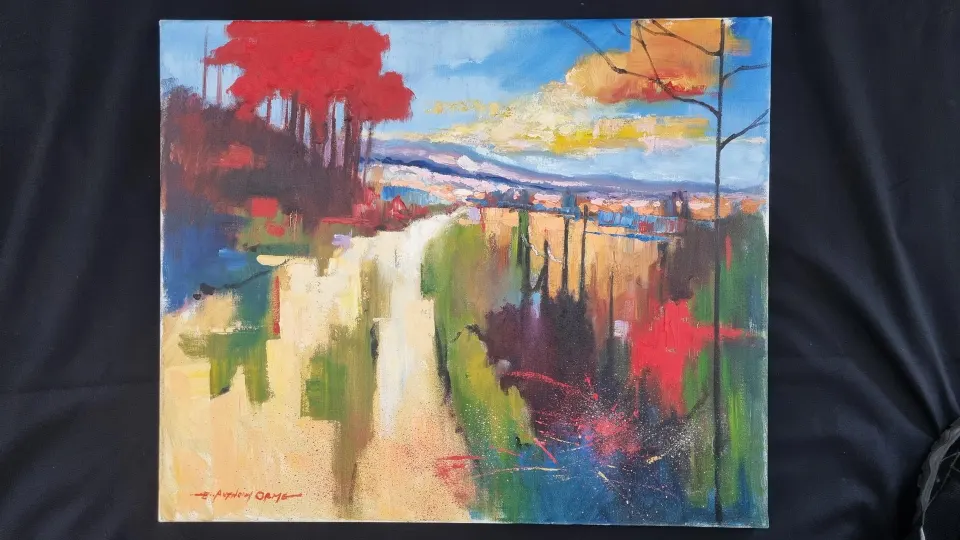 Anthony Orme Original Oil on Canvas