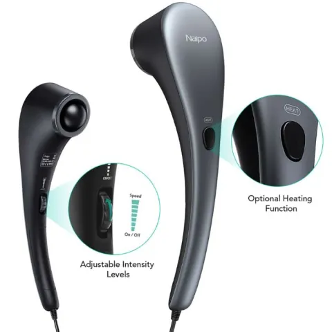 Naipo Handheld Percussion Massager With Heat RRP 49.99