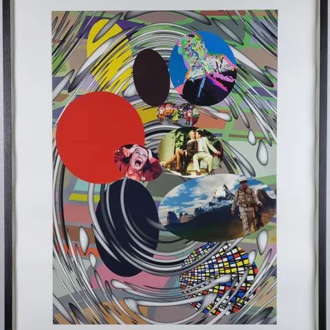 Peter Phillips Proof 1 Screenprint In Colours Published. Signed