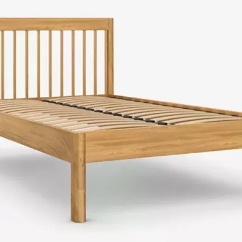 John Lewis Spindle Bed Frame, Double, Oak RRP £449