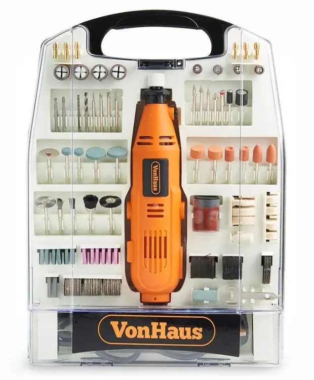 Rotary Tool (135w) with 224pc Accessory Kit L3b