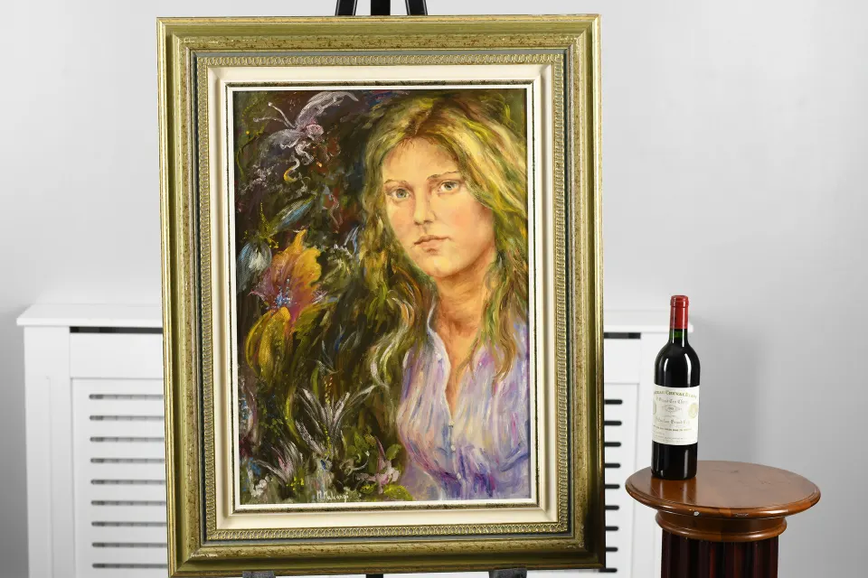 Original Oil on Canvas by M. Maliangi