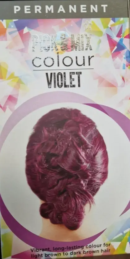 10 x Superdrug Pick & Mix Permanent Colour Violet Hair Dye Long Lasting Purple