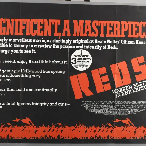 Original "Reds" Film Poster