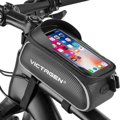 Waterproof Bike Phone Mount Handlebar Bag