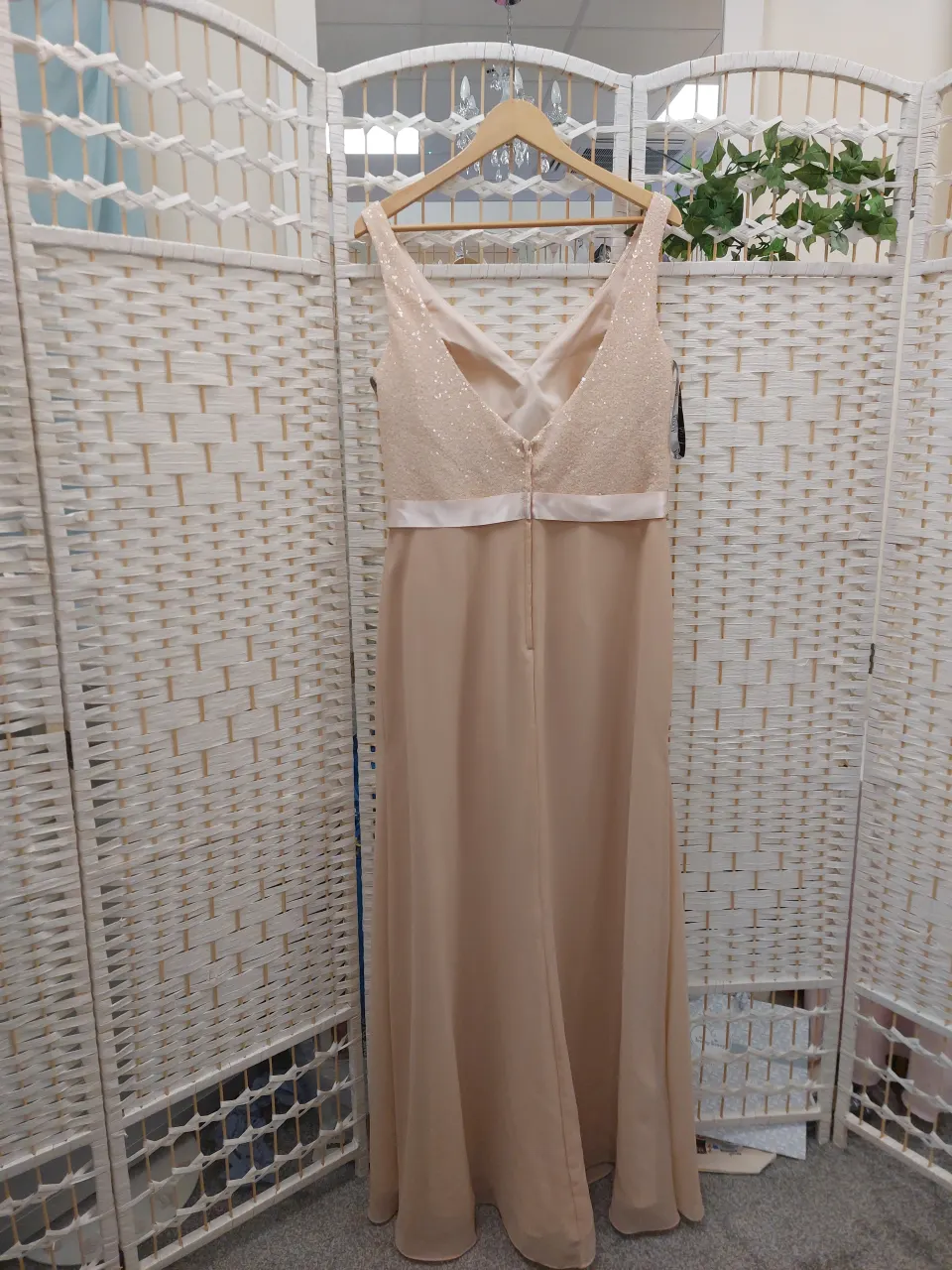 Pale pink dress