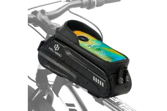 Bike Handlebar Bag with Mobile Phone Holder L13a