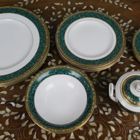 Collection of Royal Worcester Damask