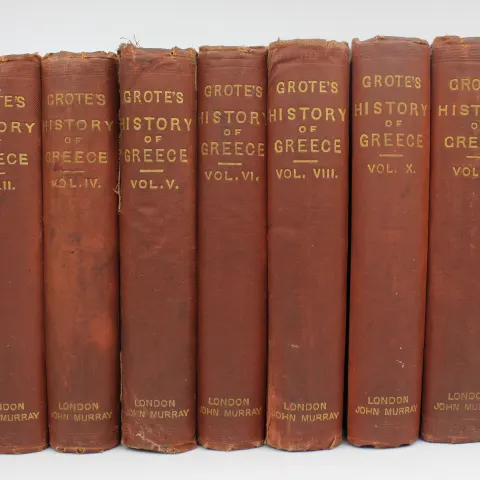Books George Grote – A History of Greece 9 volumes, 1869, John Murray
