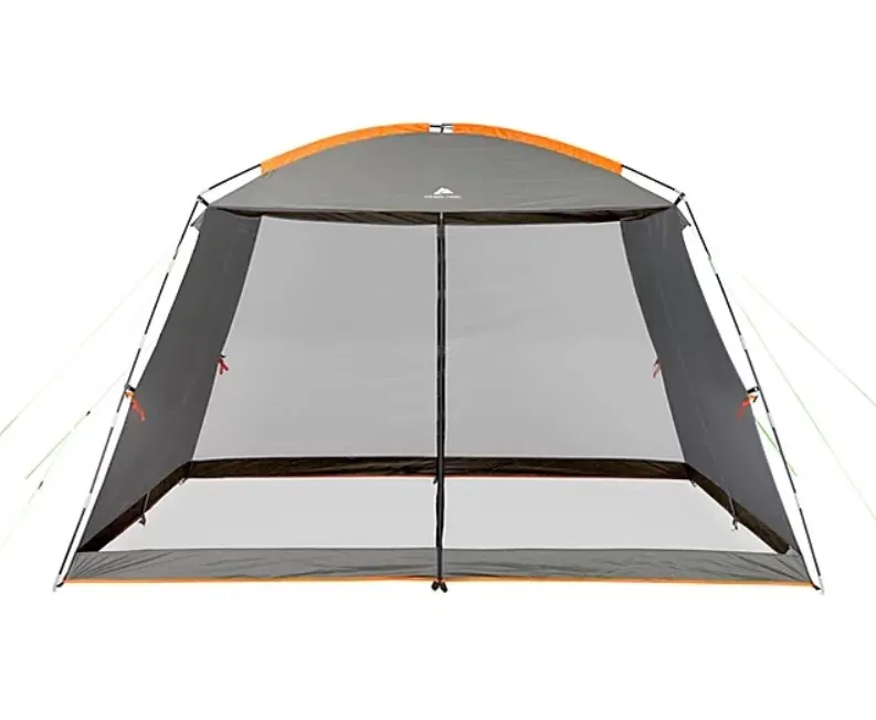 (122/7D) Lot RRP £80. 2x Ozark Trail Screen House Orange / Black RRP £40 Each. Designed With A Clea