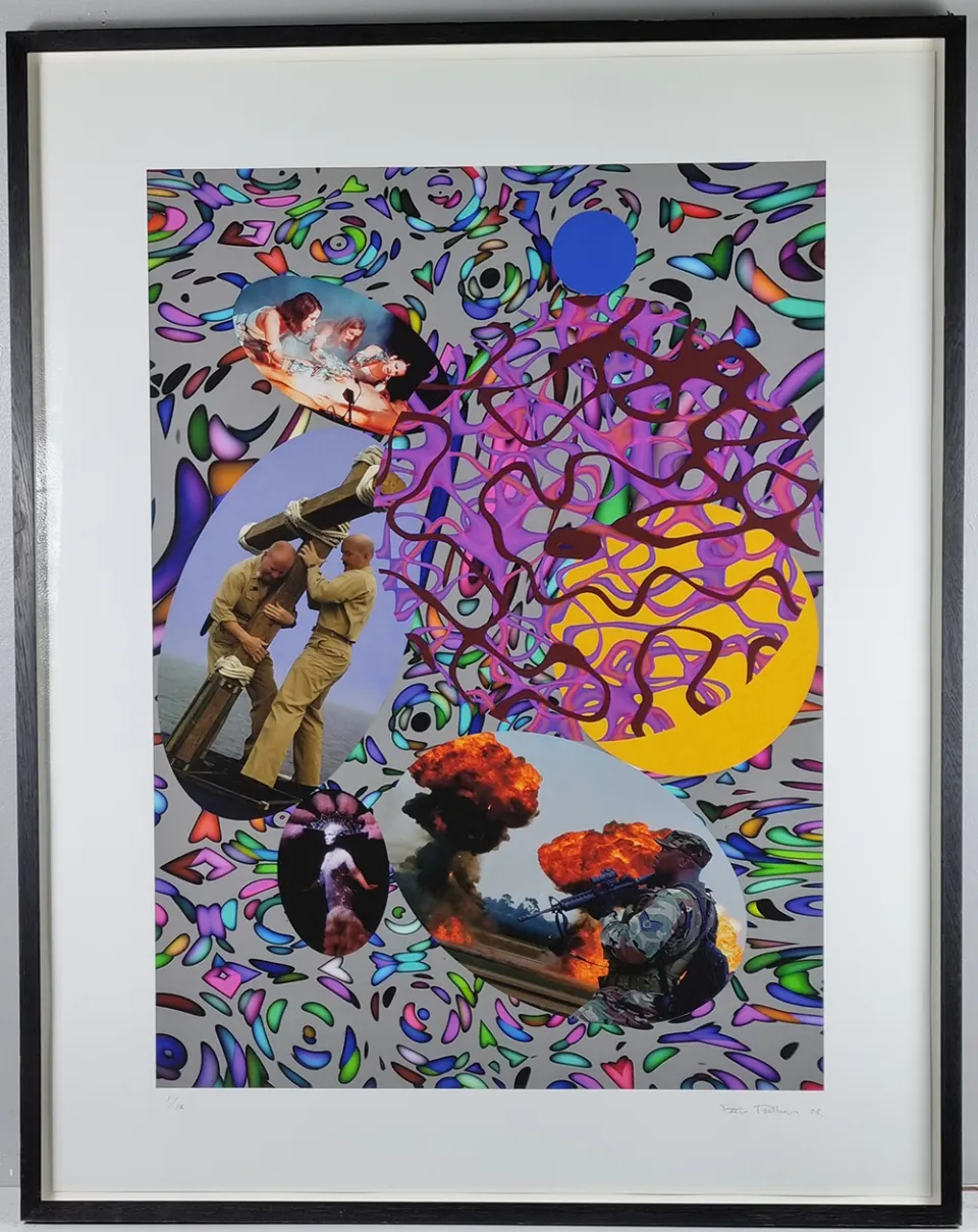 Peter Phillips No.1 of Only 15 Screenprint In Colours Published. Signed