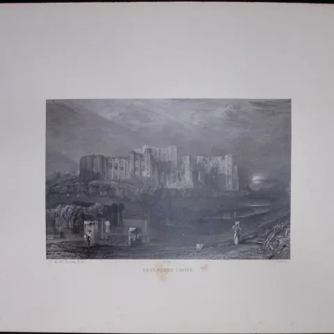 J.M.W Turner Rare “Kenilworth Castle” 1873 Picturesque Views in England-33
