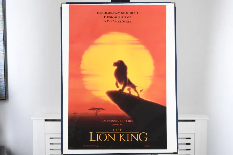 Original "Lion King" Cinema Poster