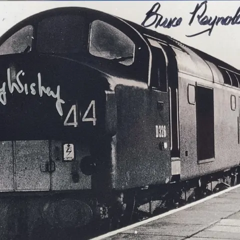 Tommy Wisbey & Bruce Reynolds Original Signatures