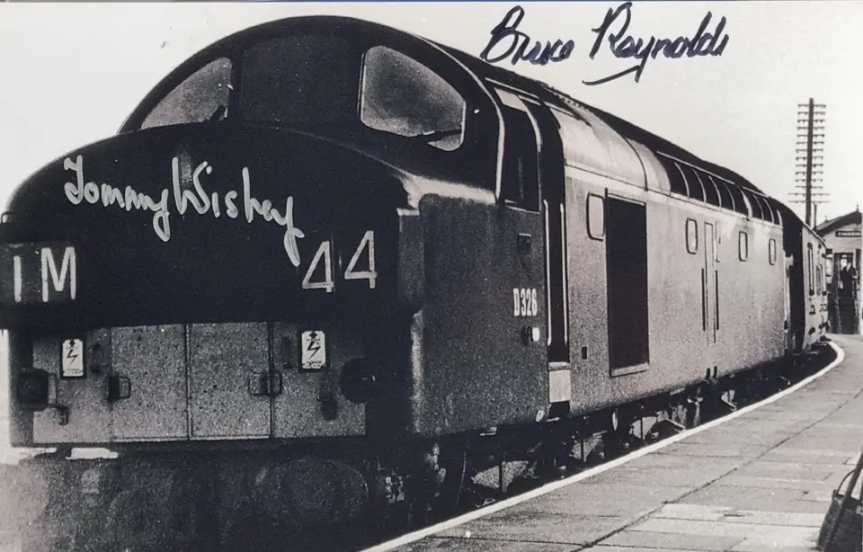 Tommy Wisbey & Bruce Reynolds Original Signatures