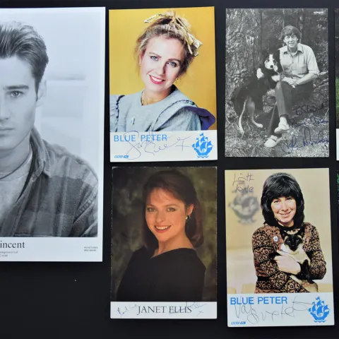 BLUE PETER PRESENTERS Original signatures
