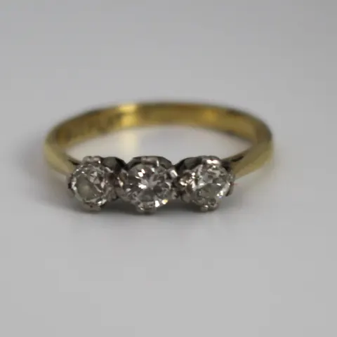 Three Stone Diamond Ring