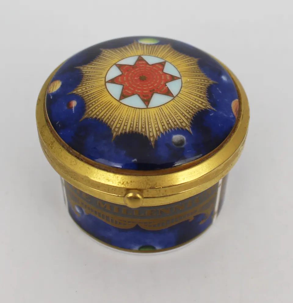 Royal Worcester Millennium Cased Travel Clock