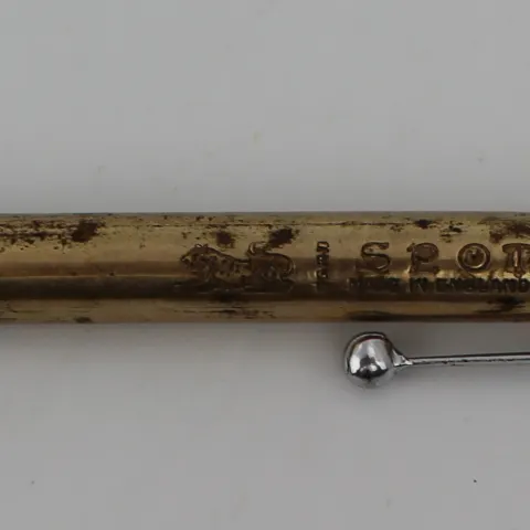Leopard Spot Rolled Gold Vintage Propelling Pencil