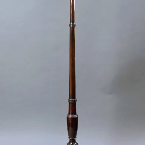 Antique Slender Georgian Mahogany Pedestal