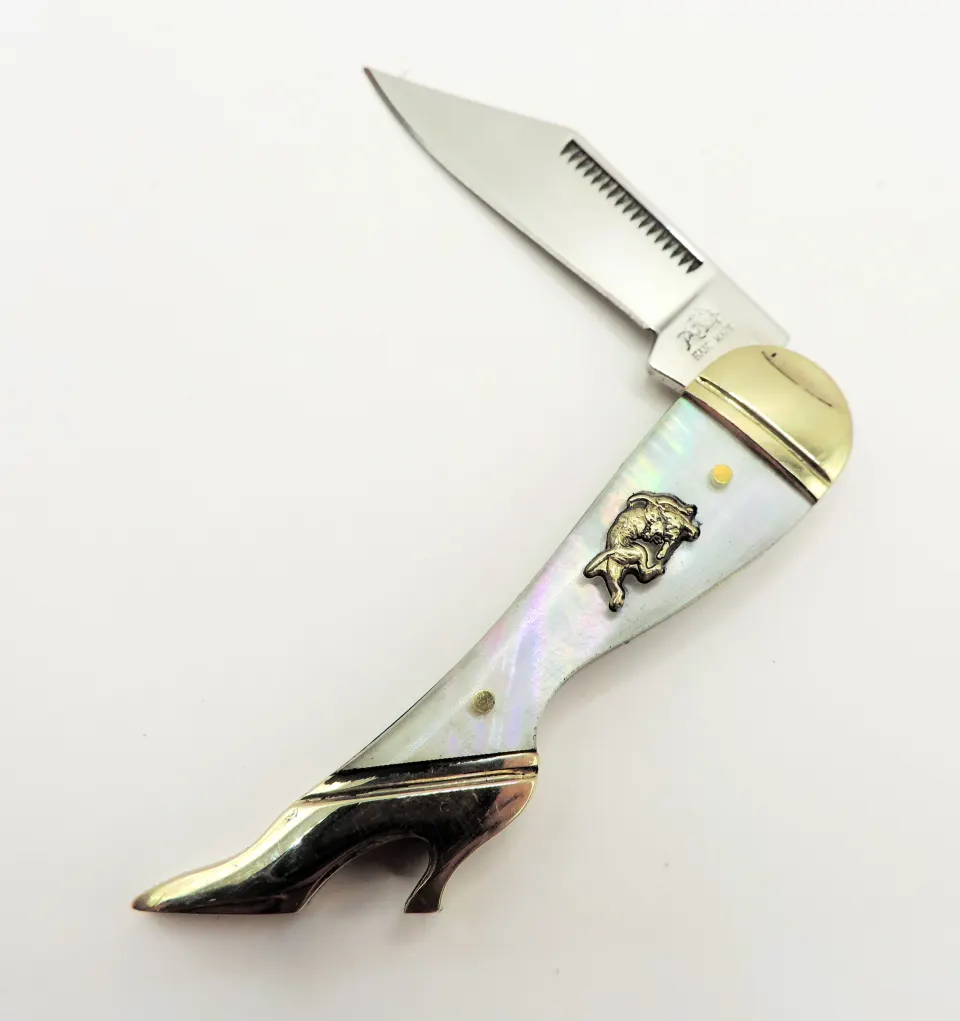 Steel Warrior Mother of Pearl Pocket Knife