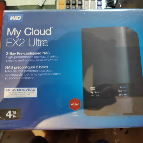 Brand New Sealed My Cloud 2-Bay EX2 4TB