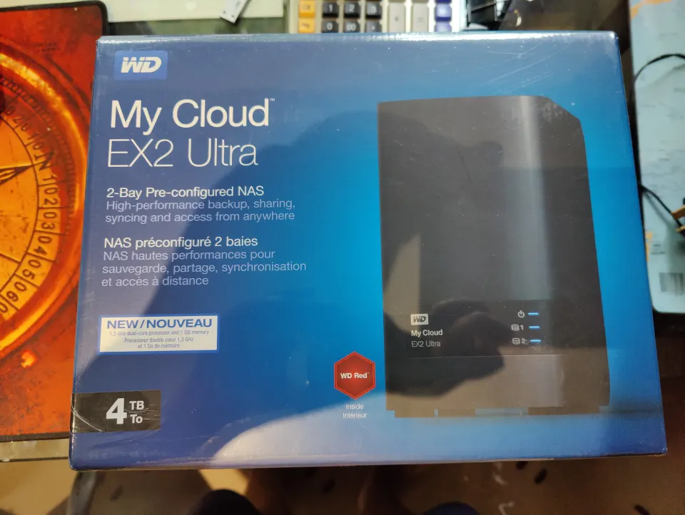 Brand New Sealed My Cloud 2-Bay EX2 4TB