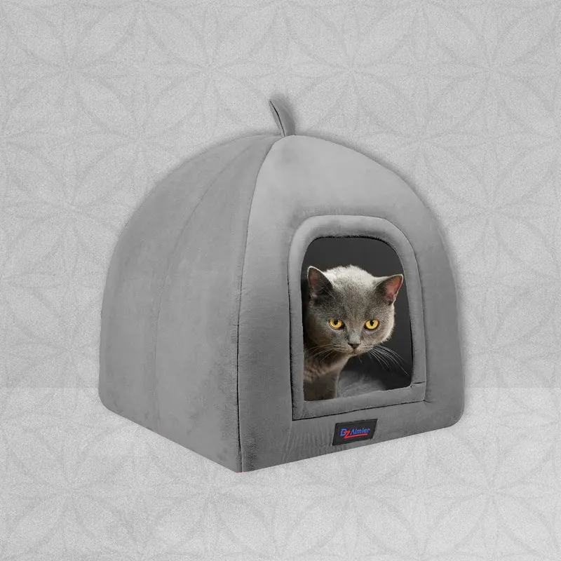 Indoor Cat/Dog Pet Bed with Removable Washable Cushion. RRP 24.99