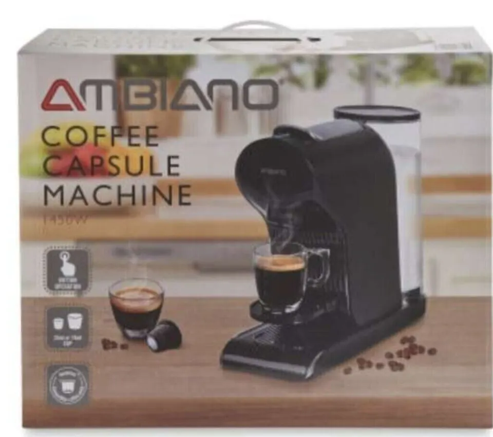 Ambiano Coffee Machine (box tatty)