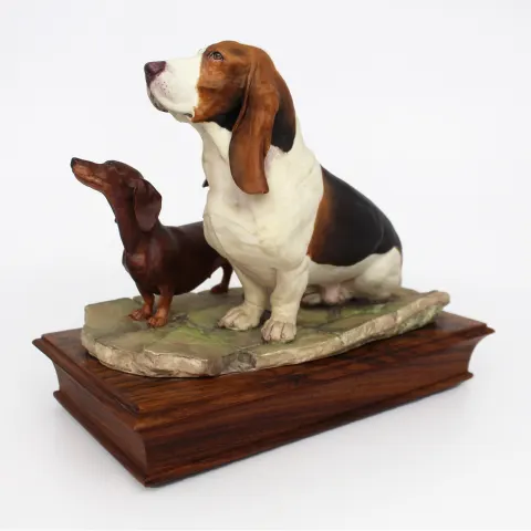 Albany Basset & Dachshund Sculpture