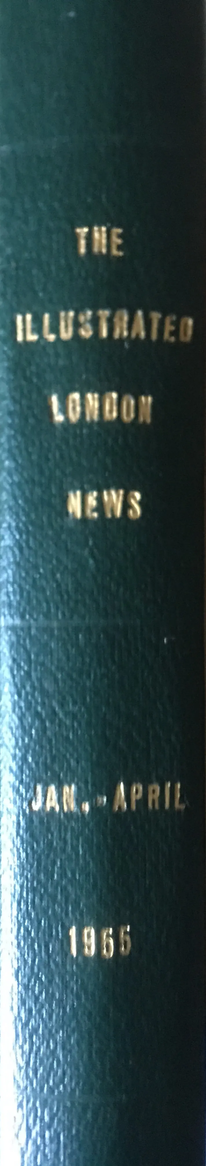 Original Illustrated London News Bound Edition 1955 Jan-April.